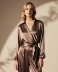 Mauve Kimono Jumpsuit